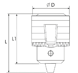 JJ Precision Series Key Type Chuck Heavy Duty