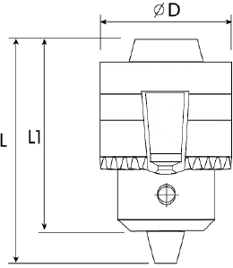 RM Precision Series Key Type Chuck Heavy Duty