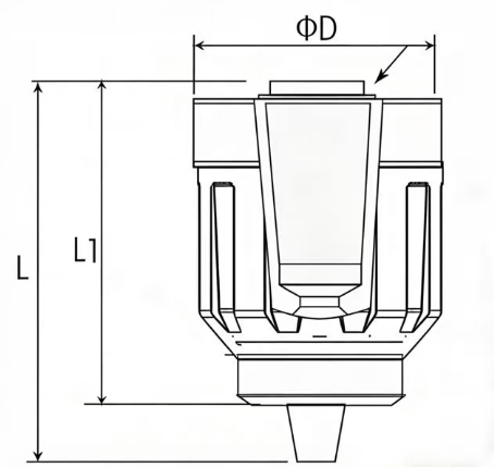 J1513SJ Keyless chuck