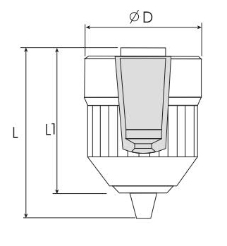 J1513B  Keyless chuck